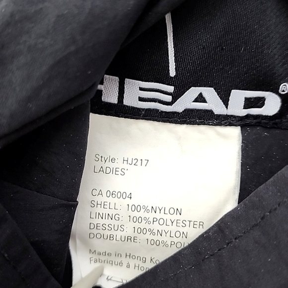 HEAD Women's Reversible Zip Up Vest Black  Yellow Fleece Pockets Size XL - Picture 13 of 14